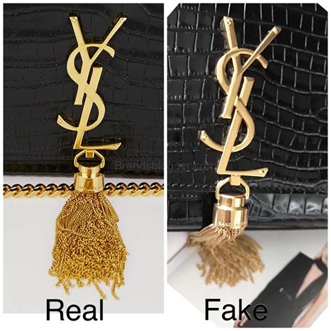 ysl bag original vs fake|ysl kate authentic bag.